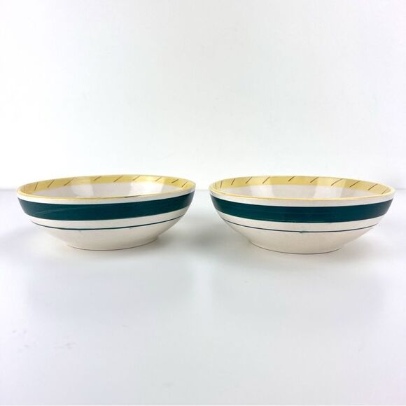 Pennsylvania Folk Art Dutch Salad Bowl Hand-Painted - Picture 5 of 12